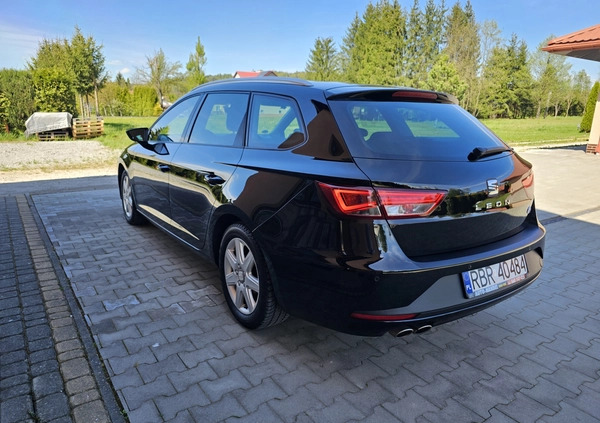 Seat Leon cena 59600 przebieg: 154650, rok produkcji 2016 z Kłecko małe 781